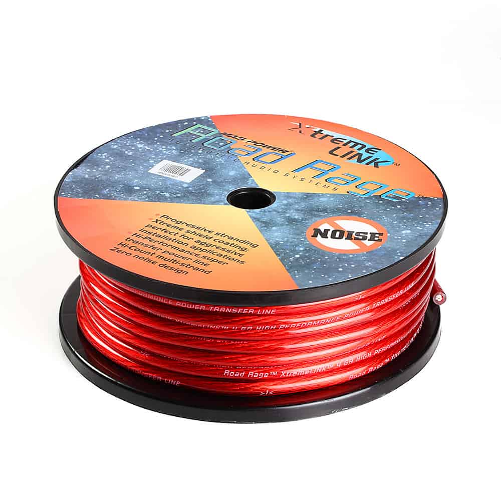 30 MTR 4AWG Red power Cable for professional Car Audio installation and other application.