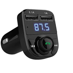 Car charger with FM transmitter ET-M46, 2xUSB T typed Bluetooth MP3